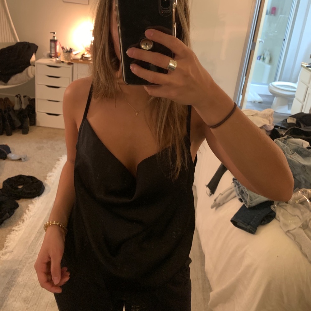 Nasty gal cowl neck top